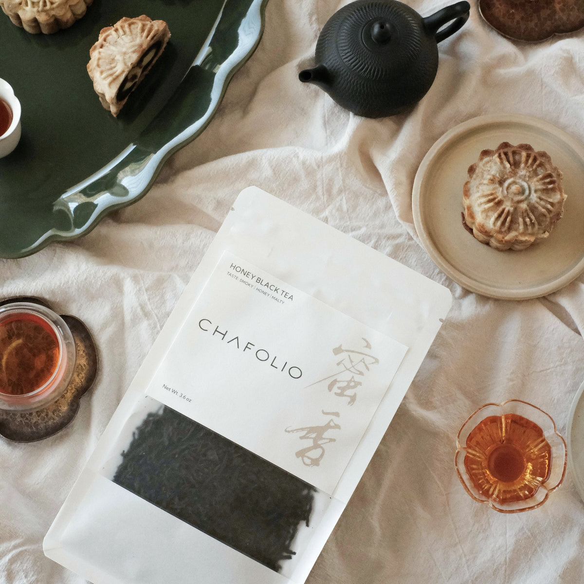 Chafolio × A Lil Peckish Mooncake Bundle *Pre-order*